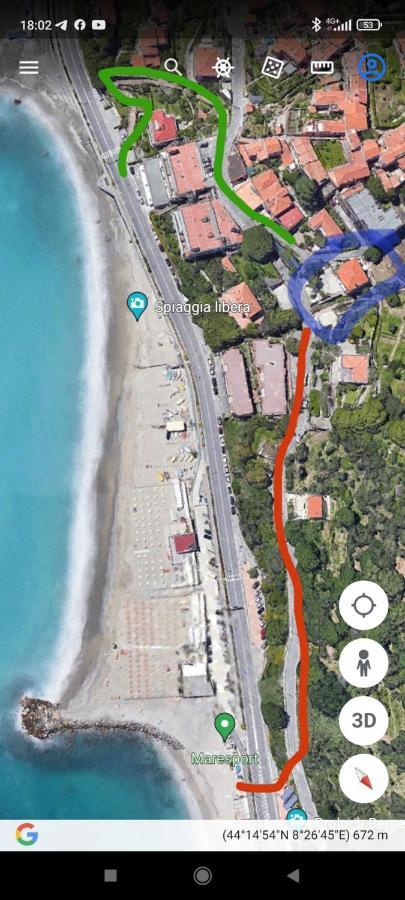 Апартаменти Una Finestra Sul Mare Monolocale Берджеджі Екстер'єр фото